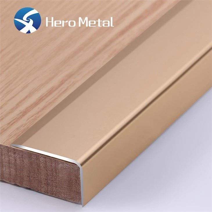 Brass Straight Edge Tile Trim