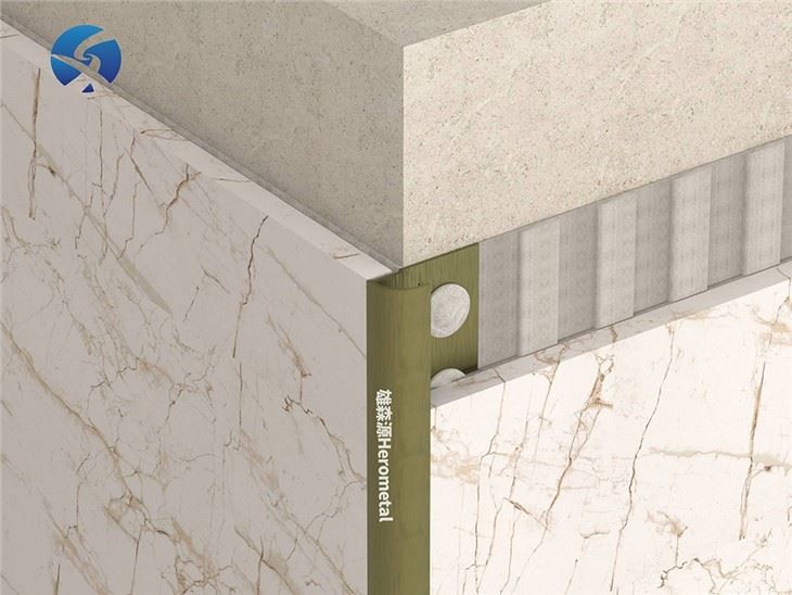 Round Brass Corner Trim (3)