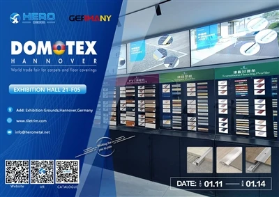 Uppgötvaðu gólfefni með HERO á DOMOTEX 2024